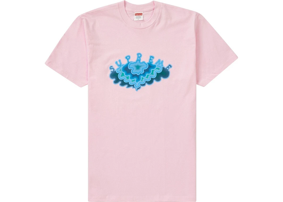 NEW Supreme SS19 Clouds Tee Shirt in Pink Size Xlarge IN HAND 100 Authentic
