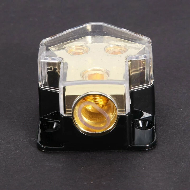 1xCar Audio Splitter Amp Power 0/2/4 Gauge in 4/6/8 Gauge Out Distribution Block - Image 3 of 4