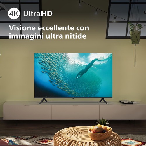 TV LED 4K UHD Smart Philips 55PUS7009 - Foto 5 di 13