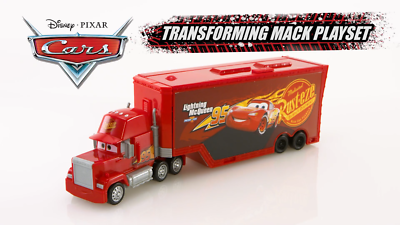 Disney Pixar Cars Transforming Mack Playset, 2-in-1 toy Truck