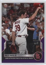 2022 Topps Now Purple 7/25 Miles Mikolas #344 0rd2