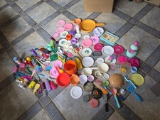 Lot of 130 Vtg Now Kitchenware Toys Childrens Play Dishes Pitchers Plates