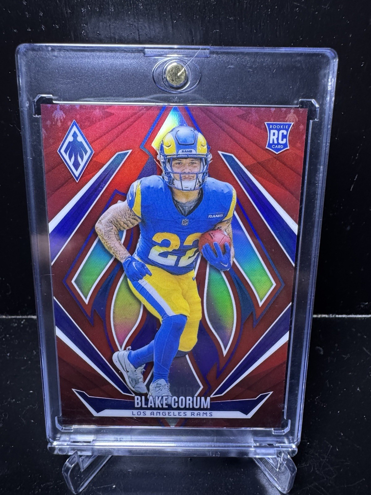 2024 Panini Phoenix - Rookies Blake Corum #158 (RC) Red /99