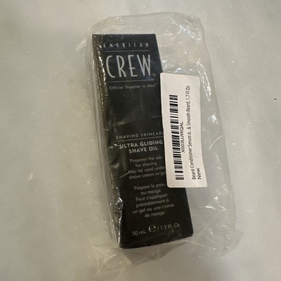 American Crew Ultra Gliding Shave Oil 1.7 oz Shaving Skincare Prepares Skin NEW