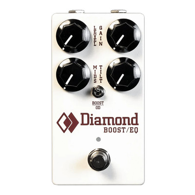 Diamond Boost-EQ Guitar Boost/Equalizer & Light Overdrive Pedal