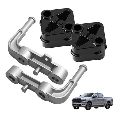 4PCS Rear Exhaust Bracket Muffler Support Rubber Isolator Hanger Assembly Lef...