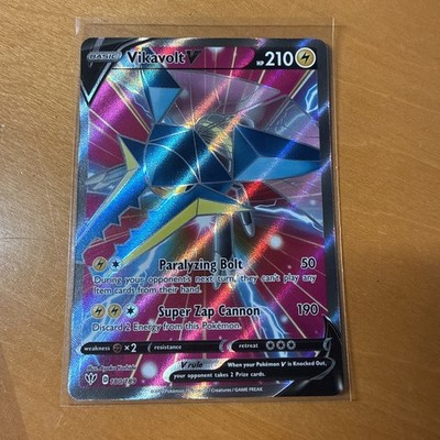 Pokemon TCG   2020  Vikavolt V 180/189 Darkness Ablaze   Full Art Ultra Rare