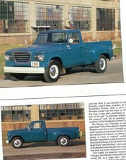 1961 Studebaker Champ Pickup 4 Page Article