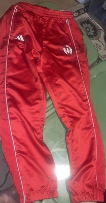 Adidas Patrick Mahomes Team College Red Track Pants JE4334 Men s Sz Med NWT