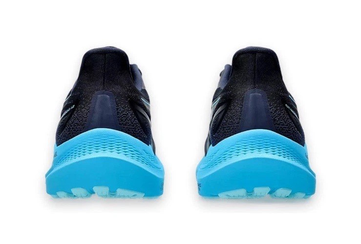 Men's Asics GT-2000 12 Running Black Blue Shoes Sport Sneakers