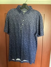 NWT Johnnie O Print Polo In Size Med., MSRP Of 98. No Offers
