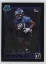 2021 Panini Donruss Rated Rookie Press Proof Black 1/10 Gary Brightwell 18t1