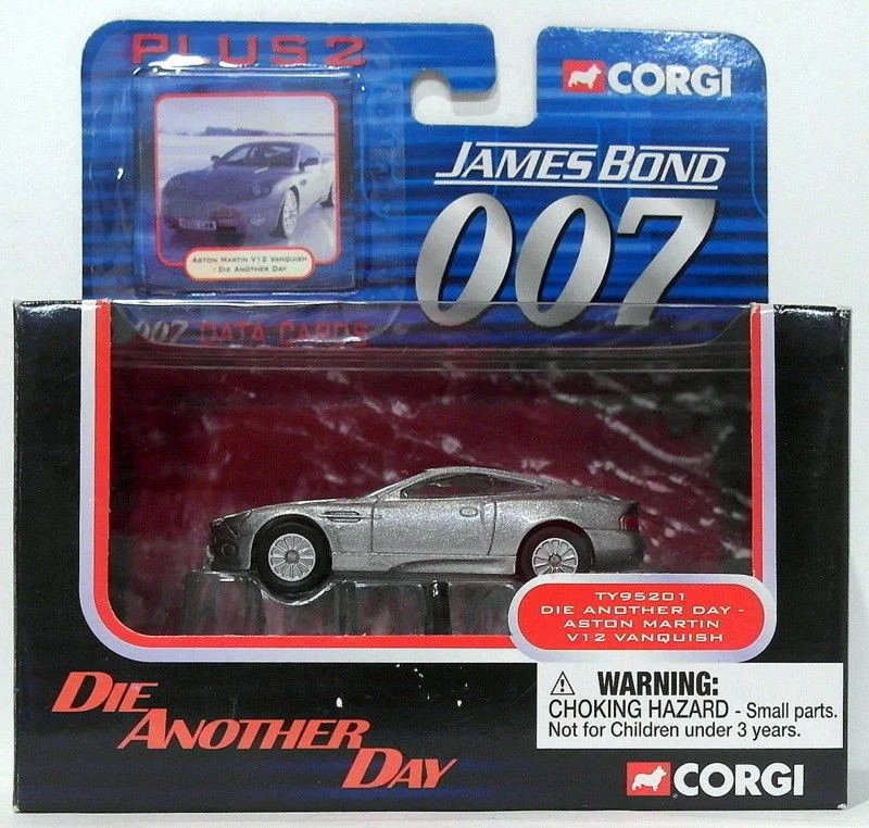 Corgi James Bond 007 Model Appx 9cm TY95201 - Aston Martin V12 Die Another Day - Photo 1/1