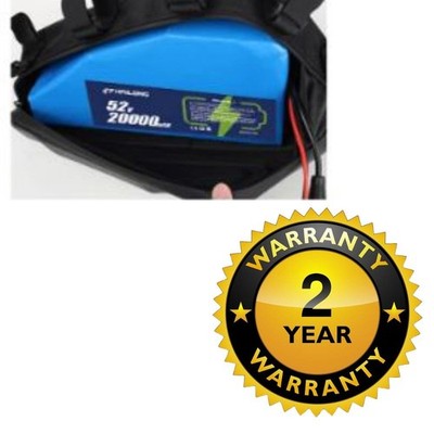 Triangle pack battery 52V 20AH Battery & Bag