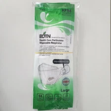 BOTN KF94 Adjustable Face Mask Made in Korea Medical Respirators Large White