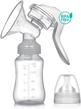 Manual Breast Pump and Milk Collector - Innovative 150 ml (Single Pack) 