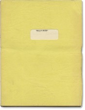 Herman Melville BILLY BUDD Original screenplay for the 1962 film 1961 #166734