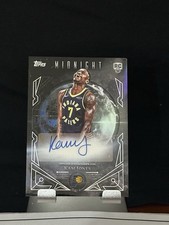 2025 Topps Midnight Basketball Kam Jones Rookie Midnight Sun Signatures KH2