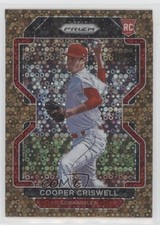 2022 Panini Prizm Tier III Bronze Donut Circle 20/40 Cooper Criswell #234 08aq