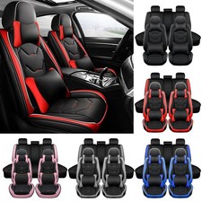 Full Set Leather Seat Cover Set For Toyota Corolla Camry Rav4 Front Rear Cushion