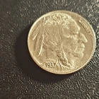 1937 Denver Buffalo Nickel 5C  3 LEGS