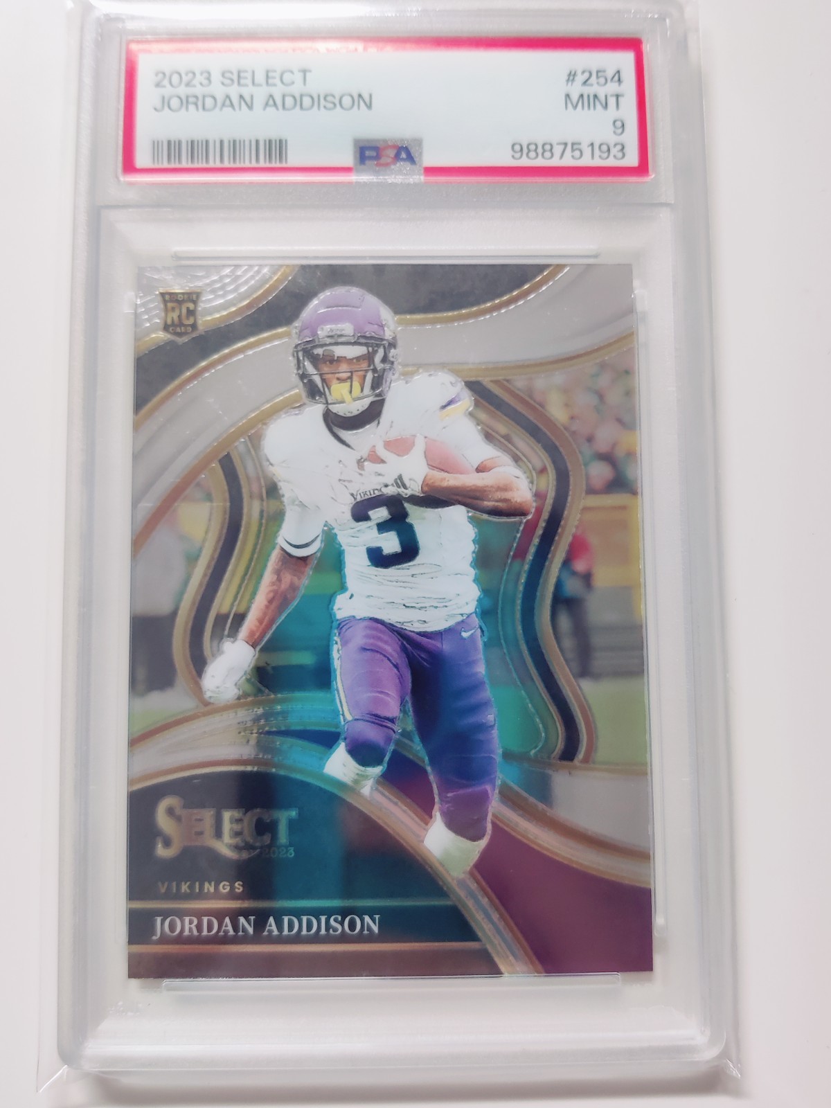 2023 Panini Select - Club Level Jordan Addison #254 (RC)