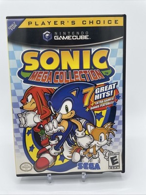 Sonic Mega Collection Nintendo GameCube Complete CIB Player s Choice