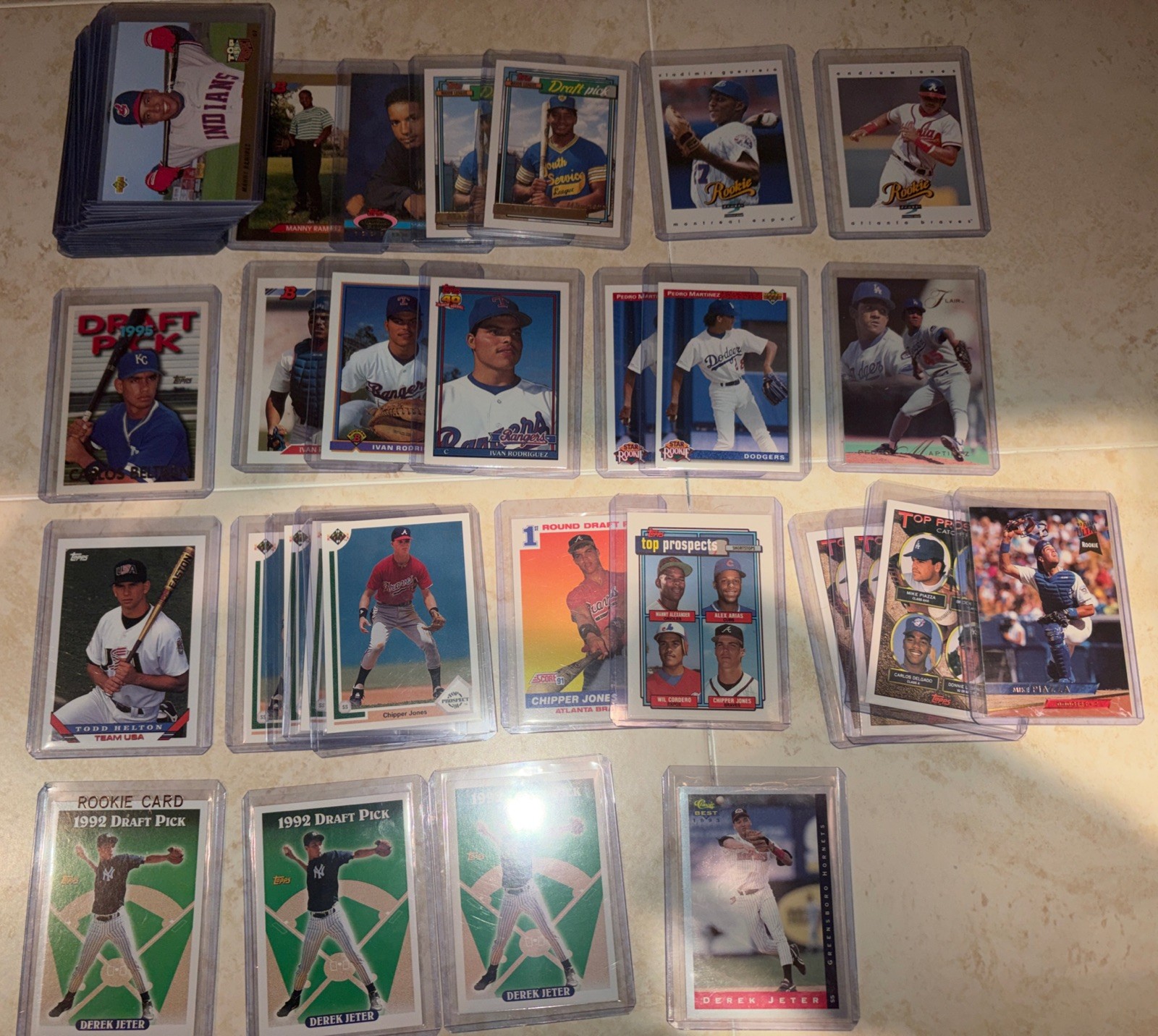 Lot Of 51 - 1991-99 Baseball Rookie Cards - Mint - Cpics
