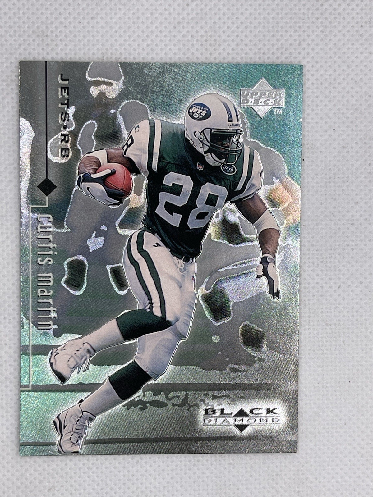 1998 Upper Deck Black Diamond Rookie Edition - Curtis Martin #58