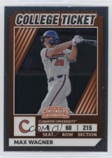 2022 Panini Elite Extra Edition College Tickets Optic Max Wagner #CTO-39 0c2