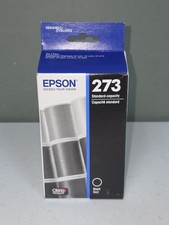New Sealed Genuine Epson 273 T273020 Ink Cartridge - Black - NIB