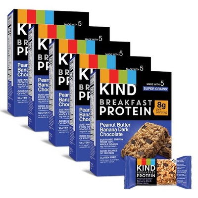 Breakfast Protein Bars, Peanut Butter Banana Dark Chocolate, Healthy Snacks, ...