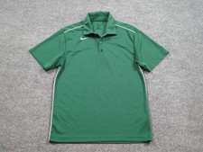 Nike Shirt Mens Small Green Golf Polo Short Sleeve Performance