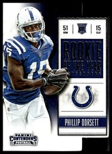 2015 Panini Contenders DIE CUT / Phillip Dorsett