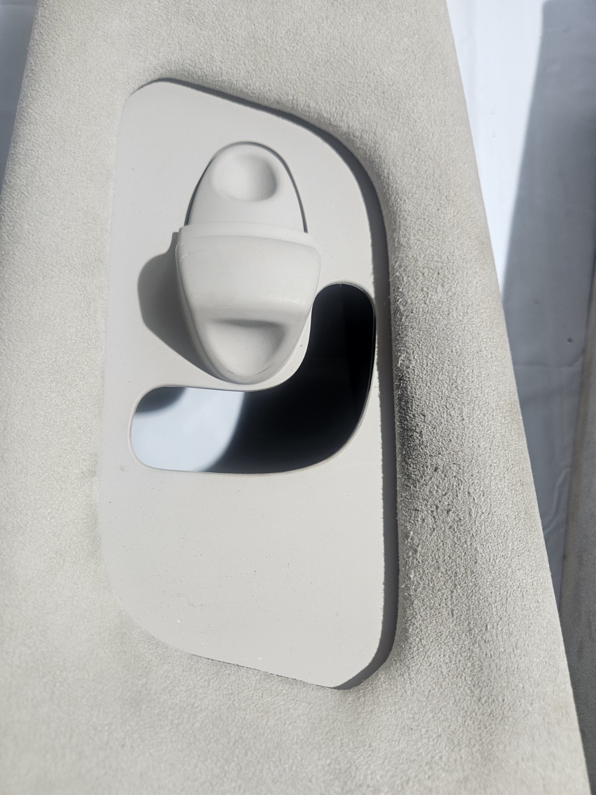 Maserati Ghibli 2014 Right Upper Pillar covers Set Gray P/N 06700133730
