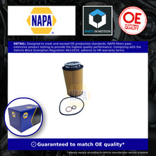 Oil Filter fits BMW M8 4.4 2019 on S63B44B NAPA 11427583220 11427600089 Quality