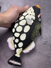 Taxidermy Clown Triggerfish Balistoides conspicillum Taxidermy Fischhaut Reittier
