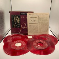 Tchaikovsky Pathétique  Clear Red Vinyl Box Set Toscanini RCA Victor Complete