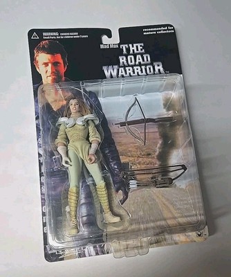 Mad Max 2 Road Warrior Sealed Warrior Woman. 6 Inch Figure 2000 New Series 1