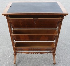 Antik Holz WANDER ALTAR Funier Bibelständer Stehpult Rednerpult Buchständer