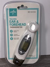 Medline Talking Ear and Forehead Infrared Thermometer - NIB
