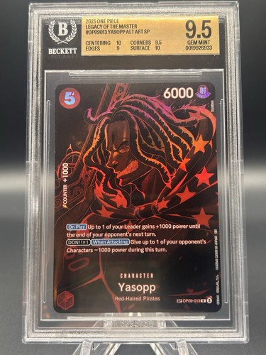 Yasopp (SP Card) graded BGS 9.5 for sale on eBay