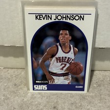 1989-90 NBA Hoops Kevin Johnson RC #35 Phoenix Suns NBA Basketball Card Base