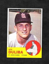1963 TOPPS #97 BOB DULIBA - NM/MT - 4.99 MAX SHIP COST
