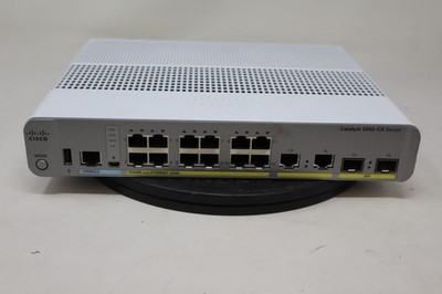 Cisco Catalyst 3560-CX Series WS-C3560CX-12PC-S Network Switch