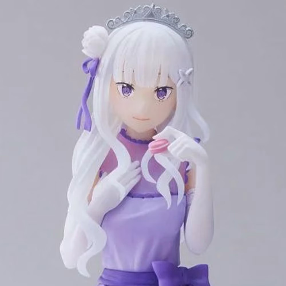 Figurine Emilia Re:ZERO Perching cadeau idéal pour anniversaire de fan de manga et anime