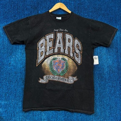 Stoney Clover Lane Chicago Bears Glitter Rocker NFL Tee L
