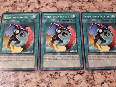 Yu-Gi-Oh! 3 × Kreaturentausch RP02 NM