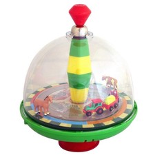 Maro Toys Brummkreisel mit kreisendem Traktor