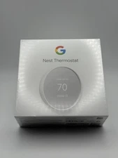 Google Nest Smart Thermostat - BRAND NEW SEALED Snow/White - GA01334